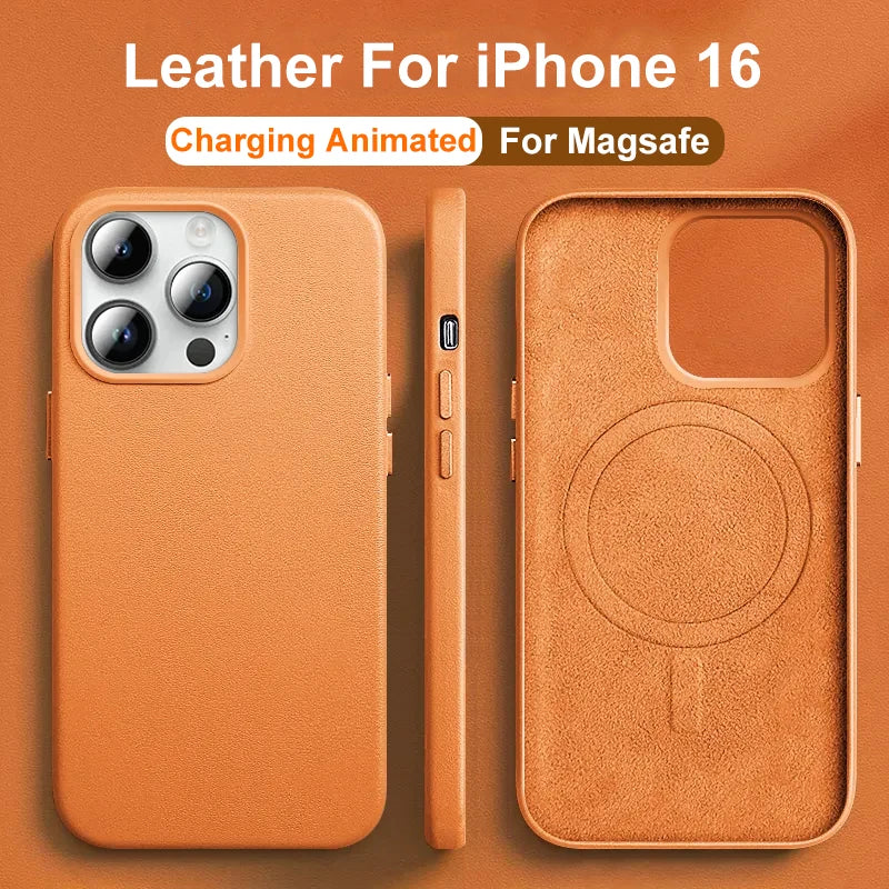 Leather Magnetic Case