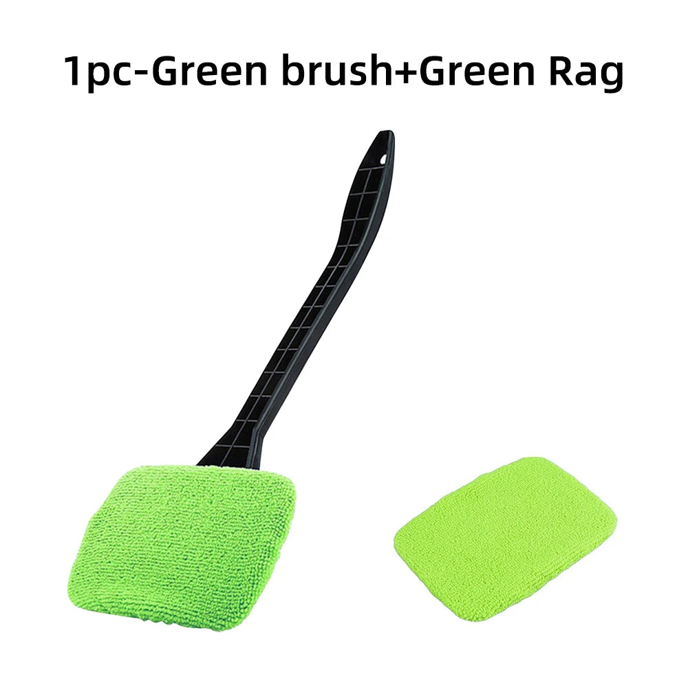 reuseable microfiber windshield brush