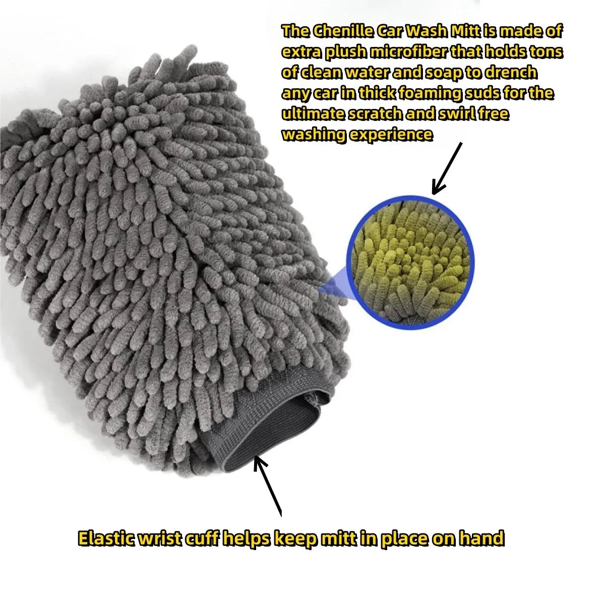 Microfiber Wash Mitt